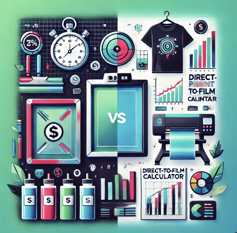 How the ScreenPrint vs. DTF Calculator Optimizes Costs, Time, and Profits